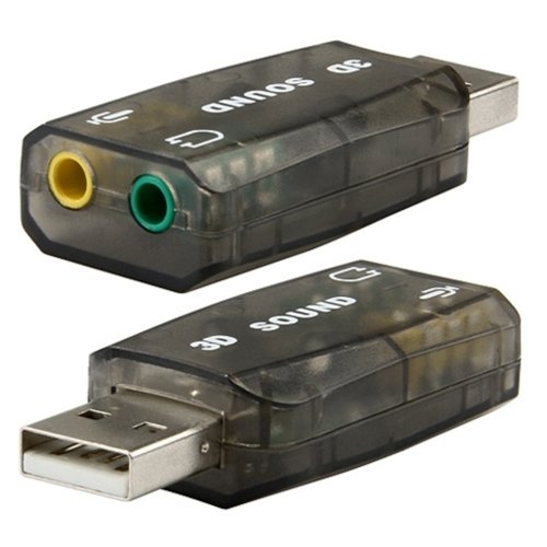 USB 2.0 Audio Headset Microphone Jack Converter Adapter